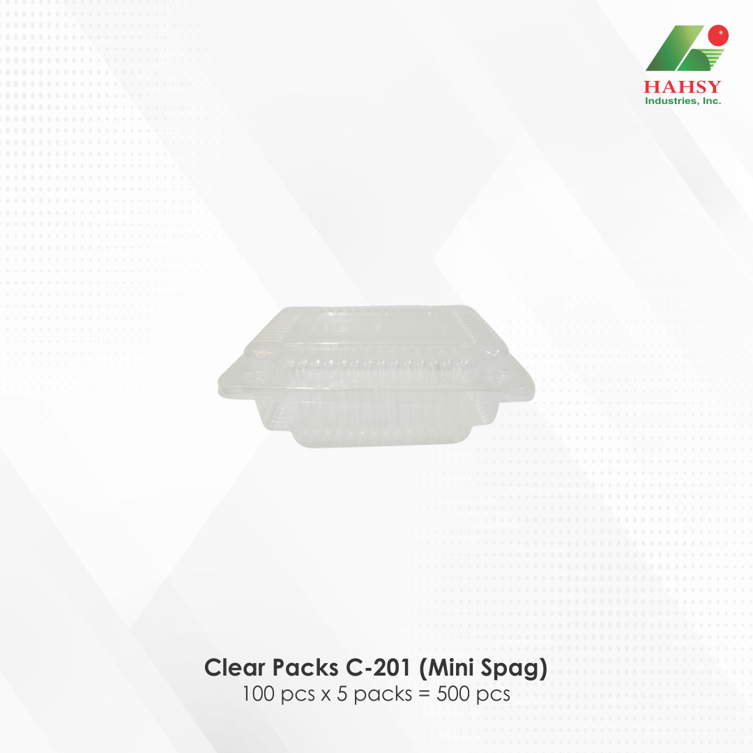 01 Clear Packs C-201 (Mini Spag)