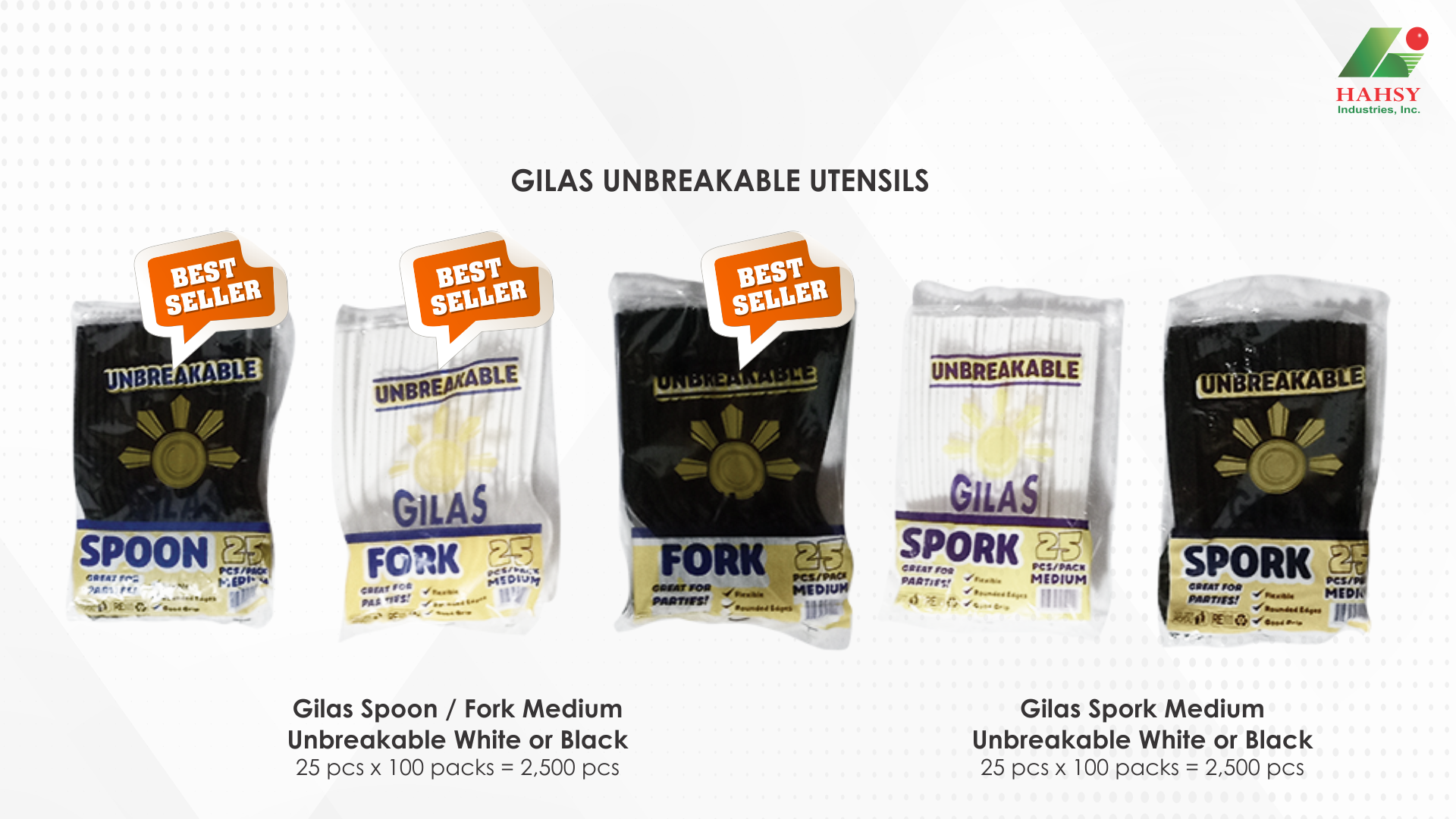 01 GILAS UNBREAKABLE UTENSILS