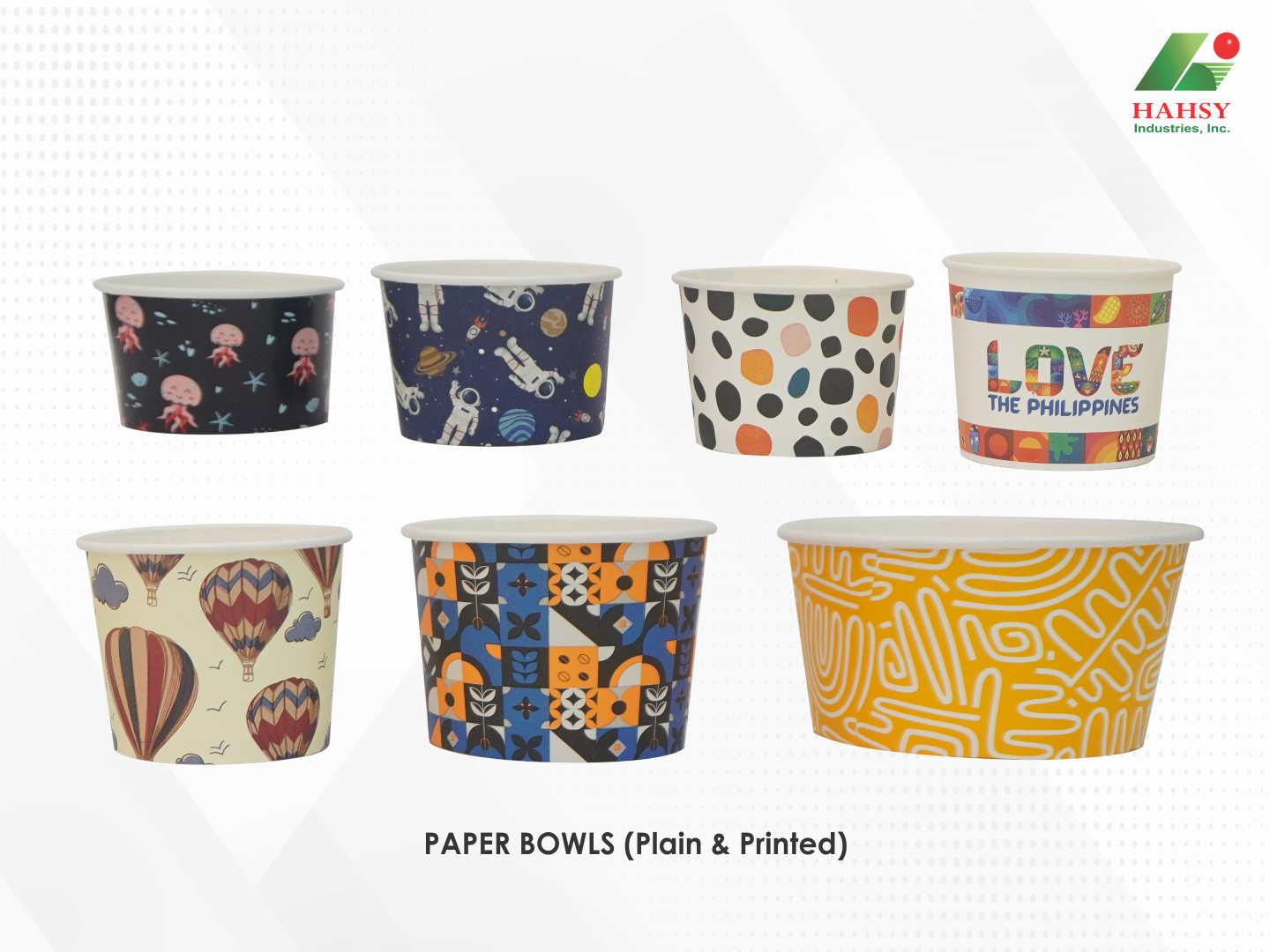 01 PAPER BOWLS (Plain & Printed) 1