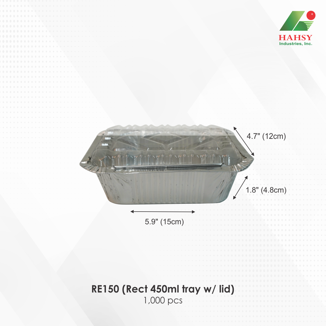 01 RE150 (Rect 450ml tray w lid)