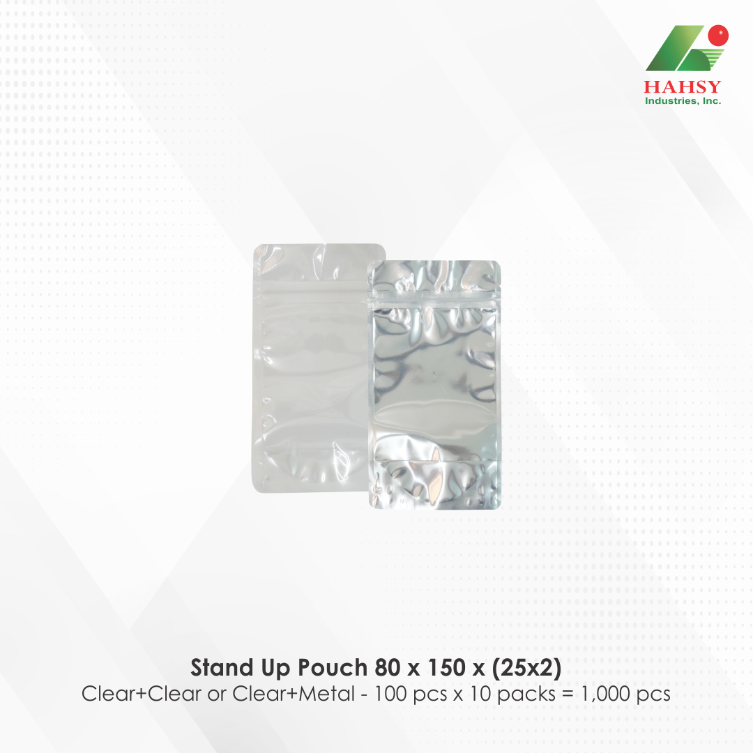 01 Stand Up Pouch 80 x 150 x (25x2)