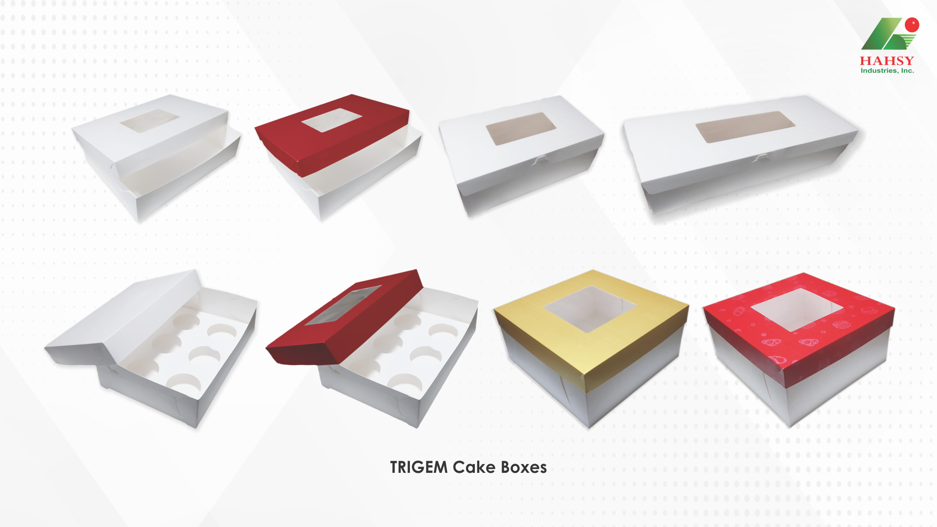 01 TRIGEM Cake Boxes