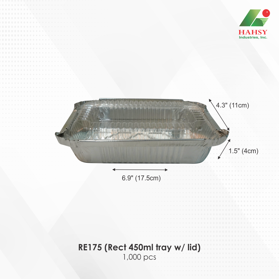 02 RE175 (Rect 450ml tray w lid)