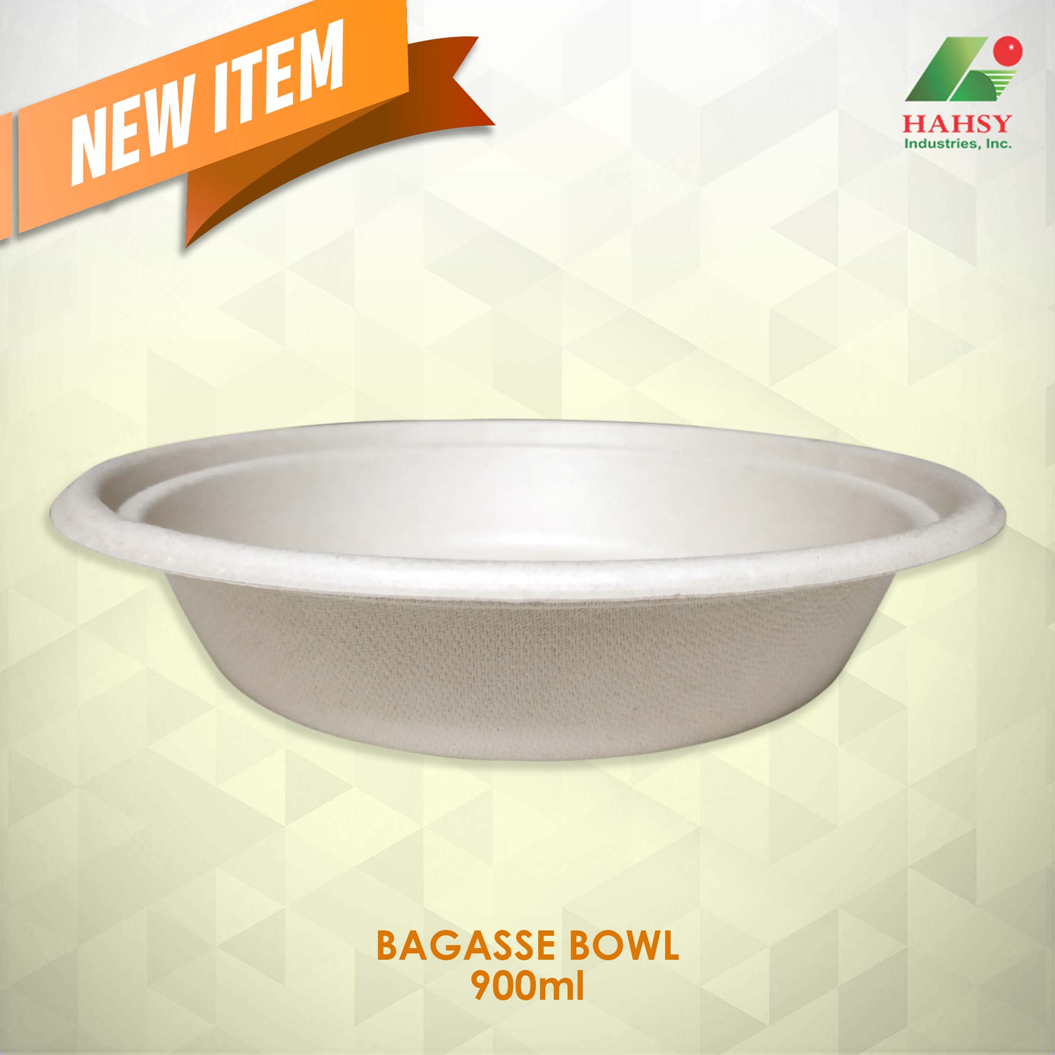 Sugarcane Bagasse bowl 900ml