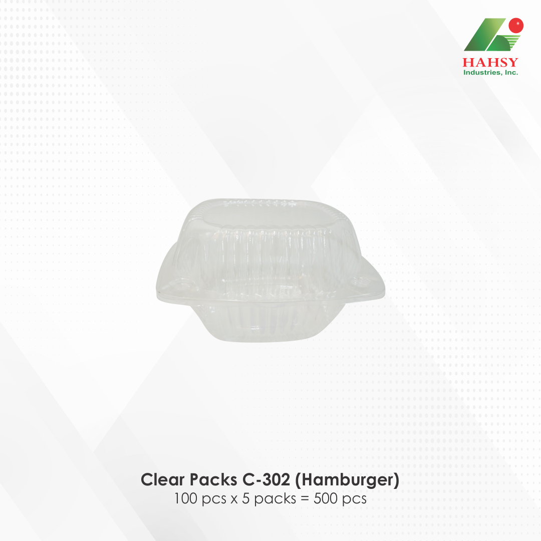 03 Clear Packs C-302 (Hamburger)