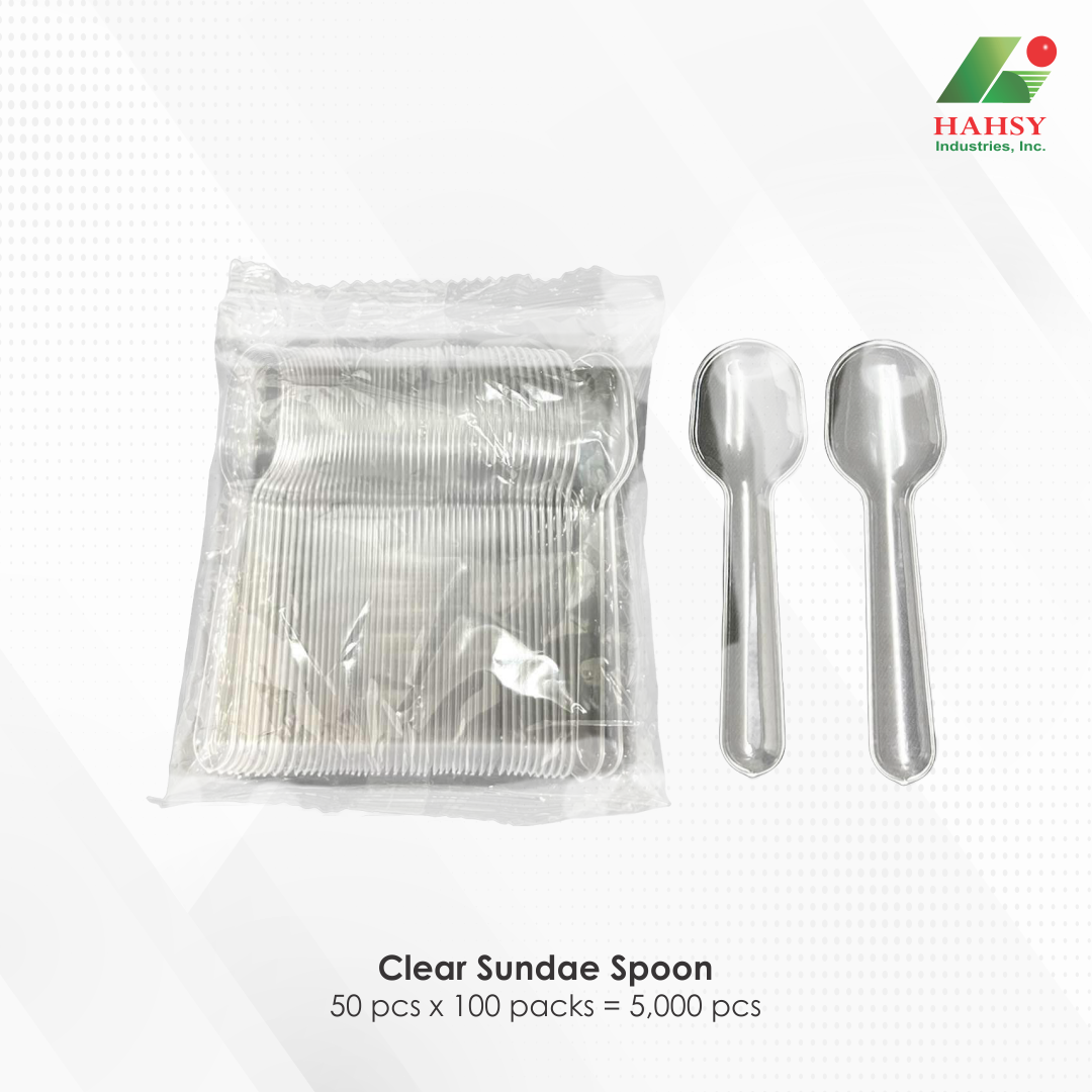 03 Clear Sundae Spoon