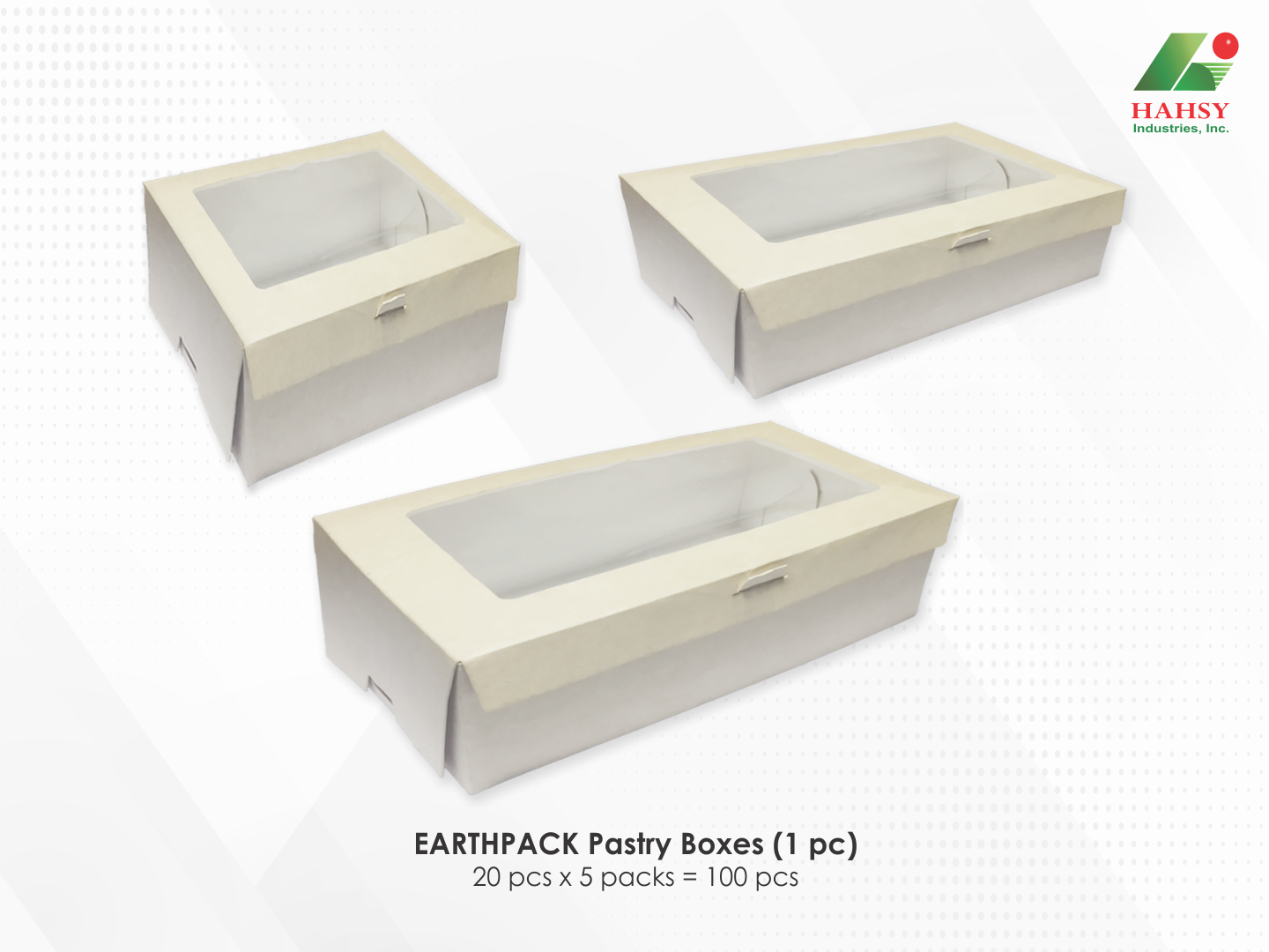 03 EARTHPACK Pastry Boxes (1 pc)