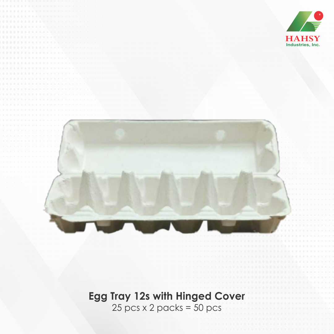 03 Egg Tray 12s with Hinged Cover