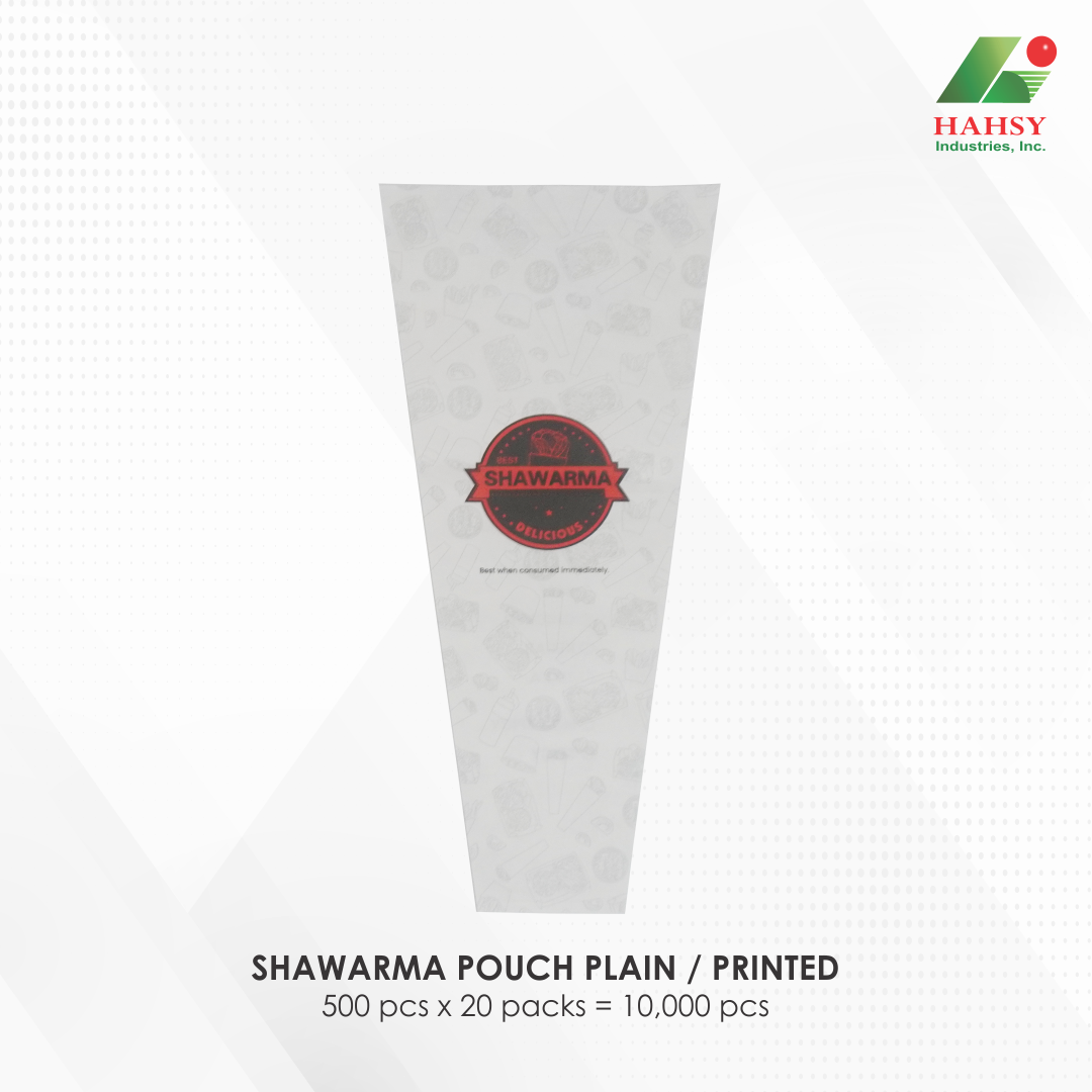 03 SHAWARMA POUCH PLAIN - PRINTED