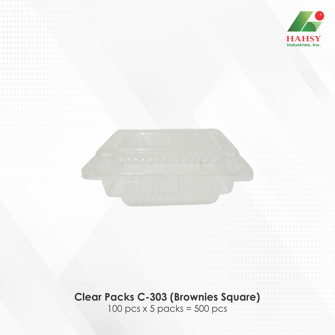 04 Clear Packs C-303 (Brownies Square)