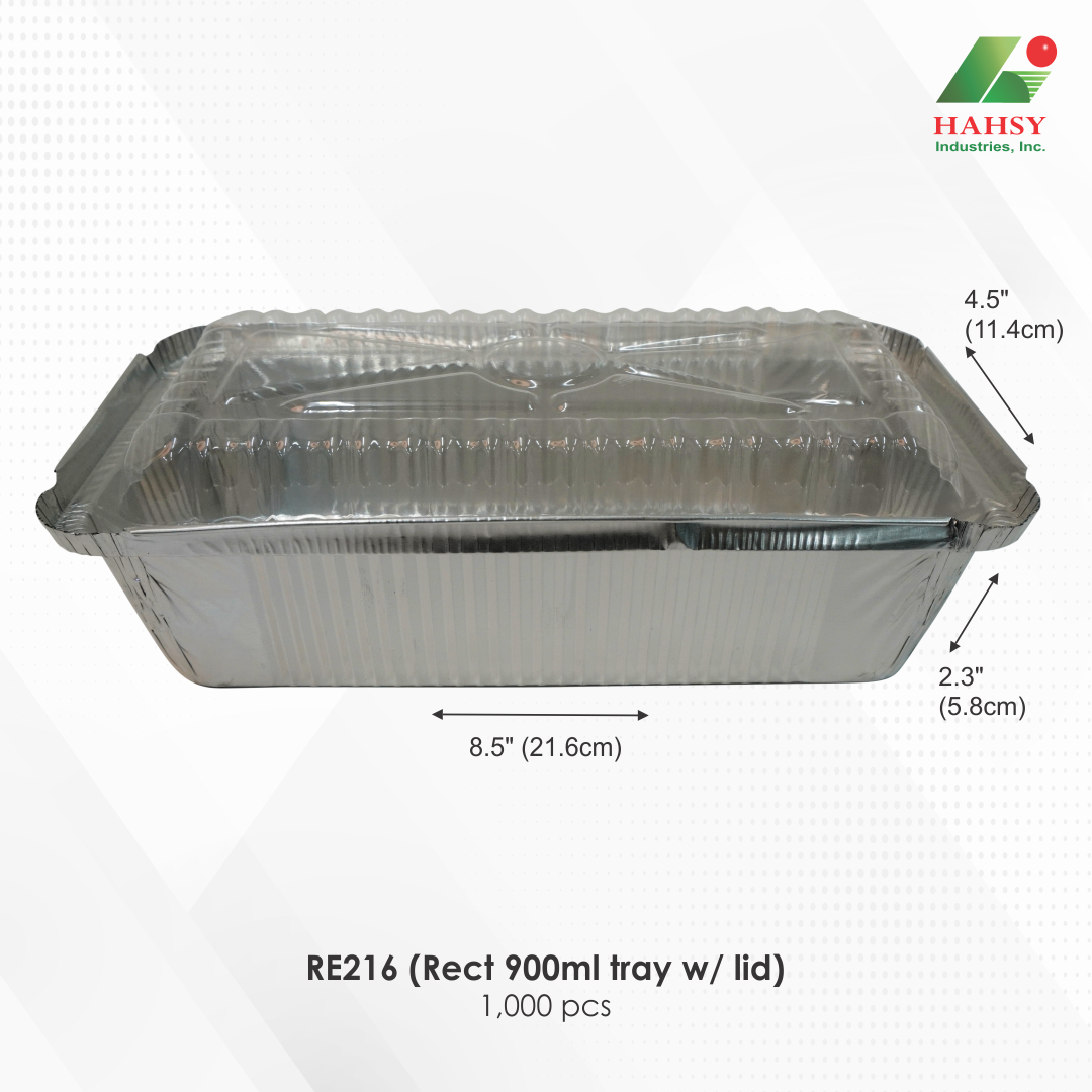 04 RE216 (Rect 900ml tray w lid)