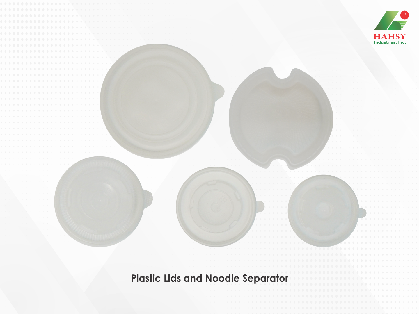 05 Plastic Lids and Noodle Separator
