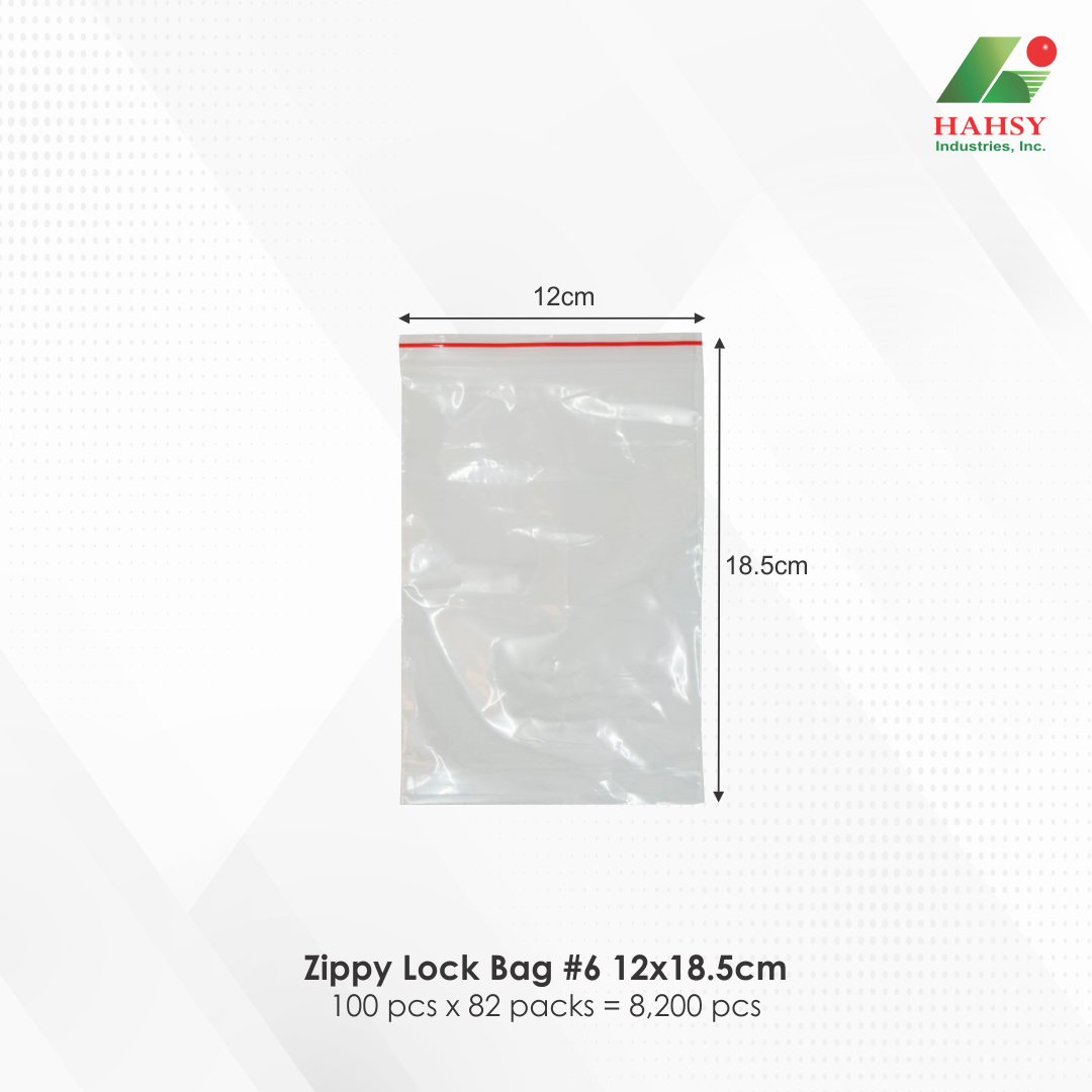05 Zippy Lock Bag #6 12x18.5cm