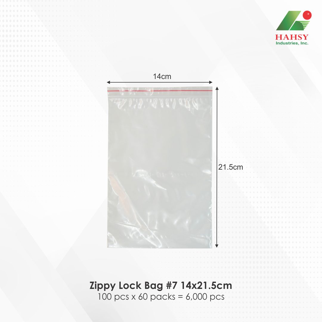 06 Zippy Lock Bag #7 14x21.5cm