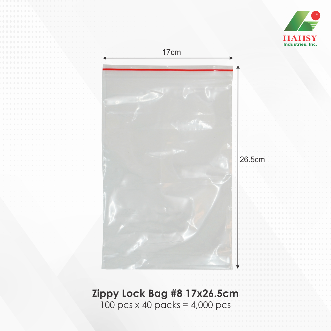 07 Zippy Lock Bag #8 17x26.5cm
