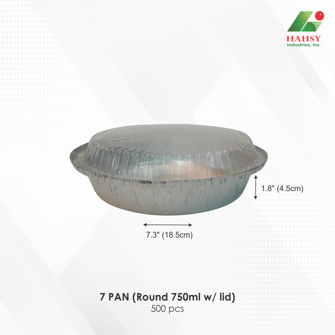 08 7 PAN (Round 750ml w lid)