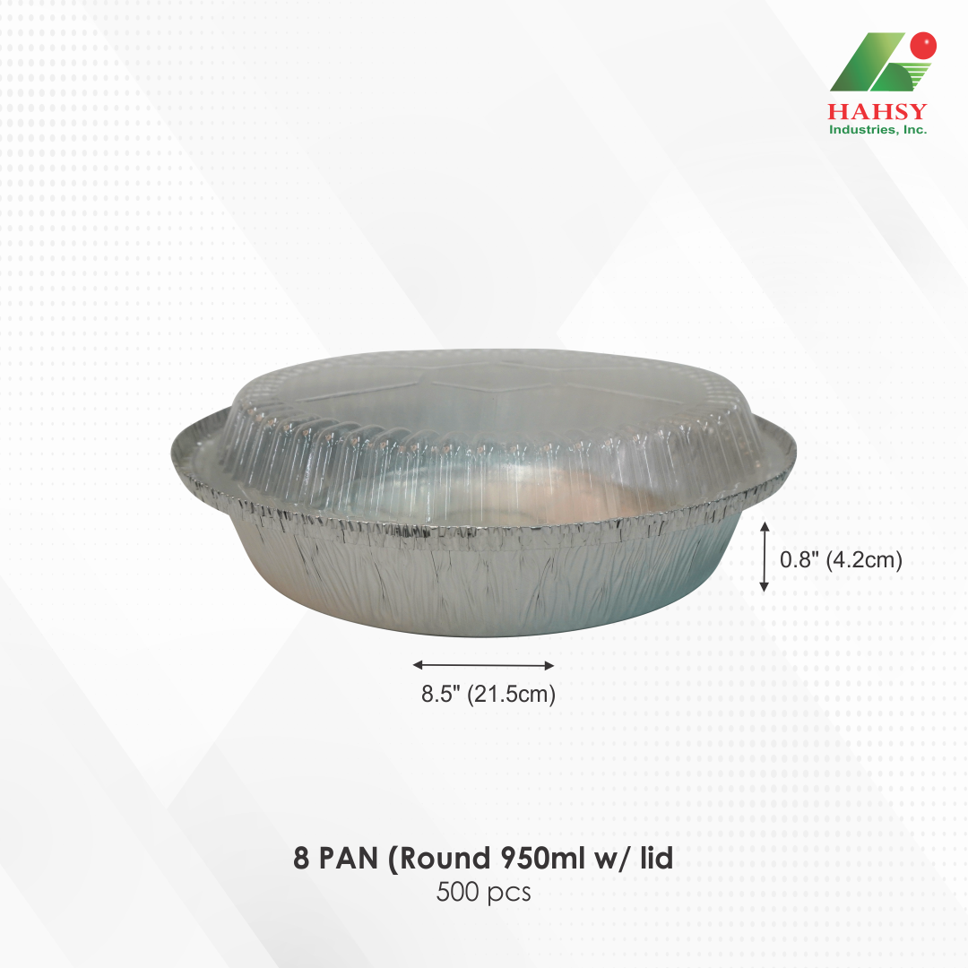 09 8 PAN (Round 950ml w lid