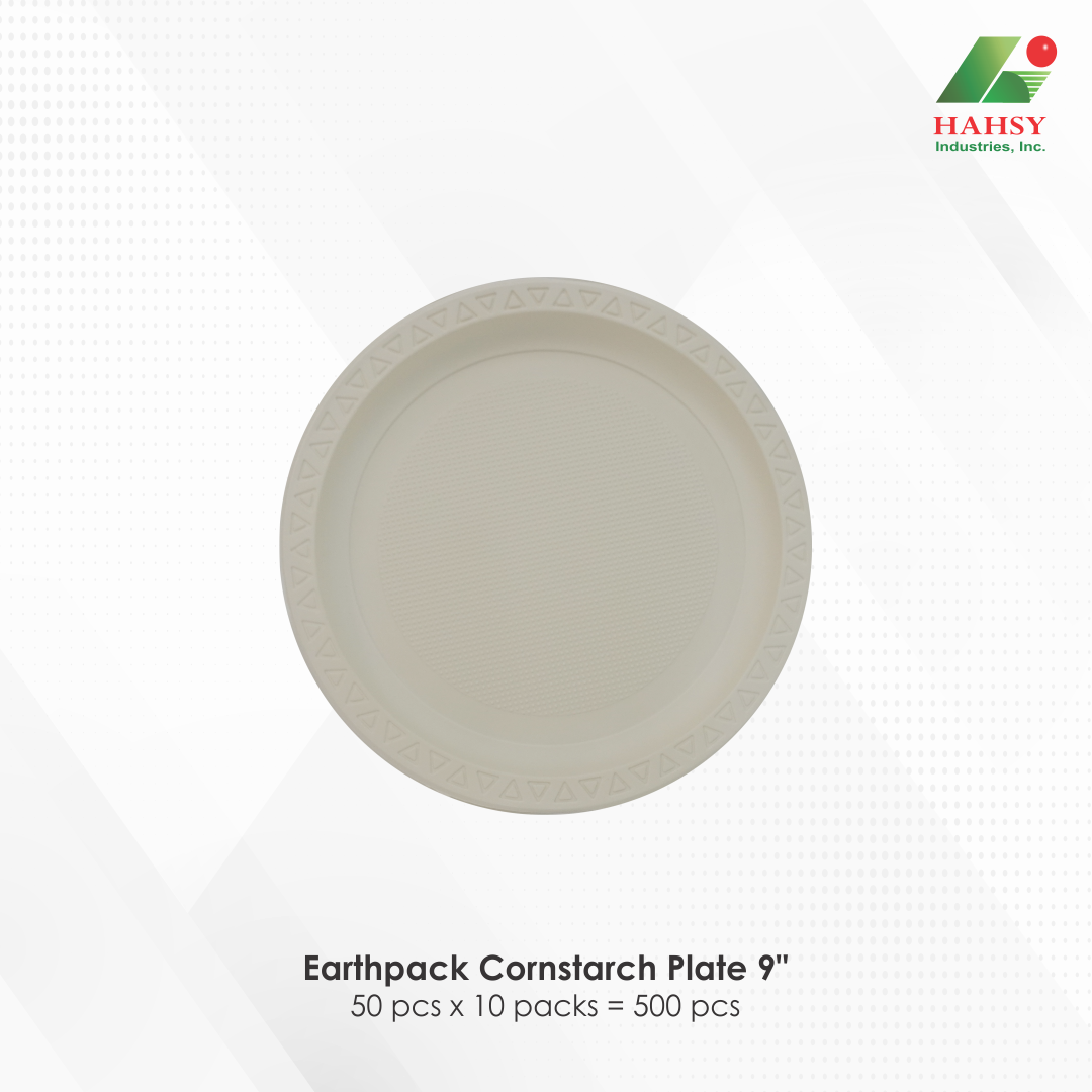 11 Earthpack Cornstarch Plate 9