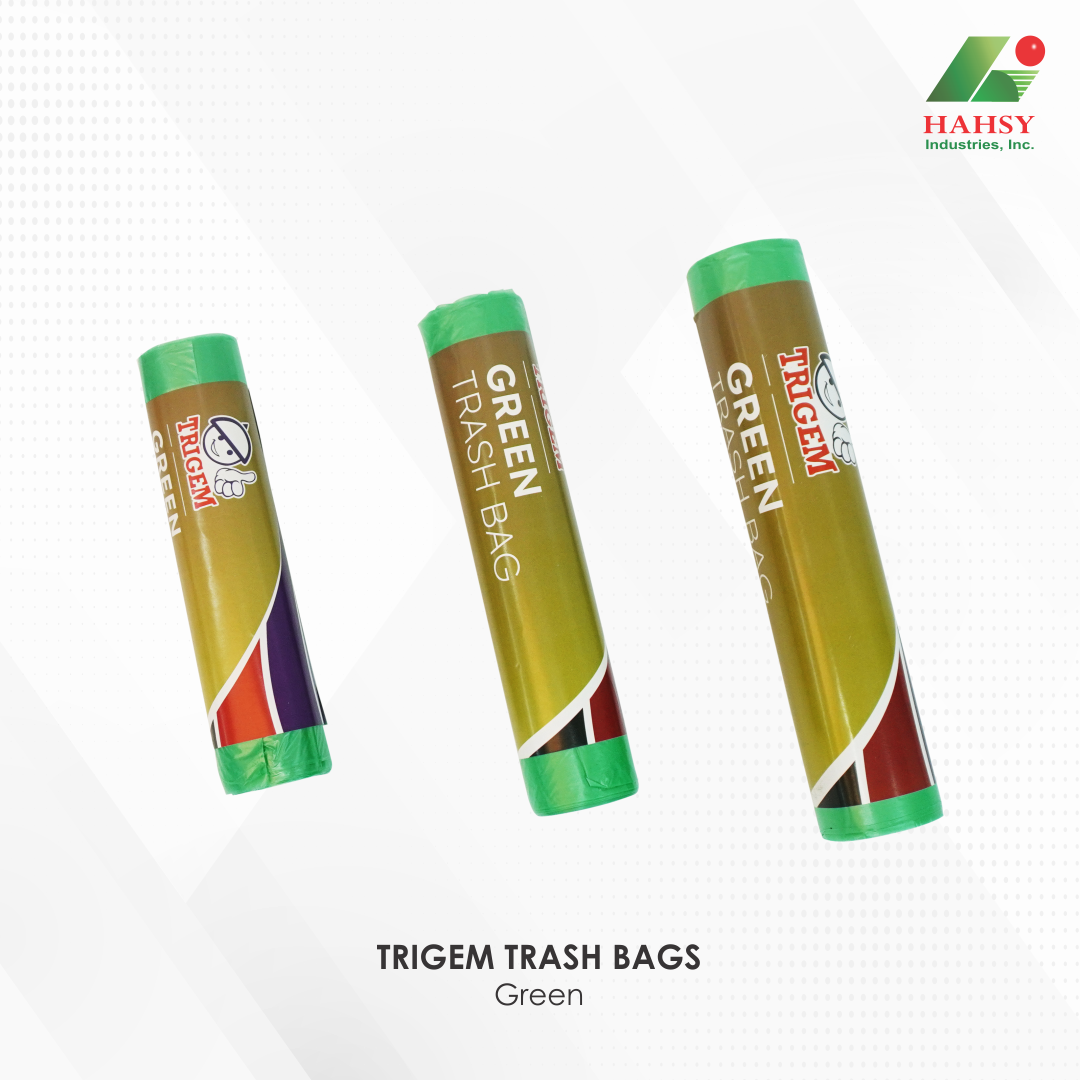 11 TRIGEM TRASH BAGS Green