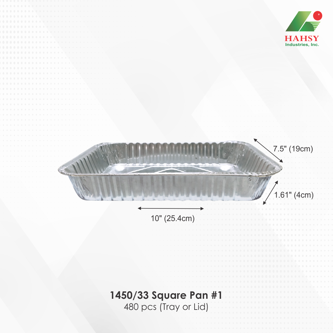 24 1450-33 Square Pan #1