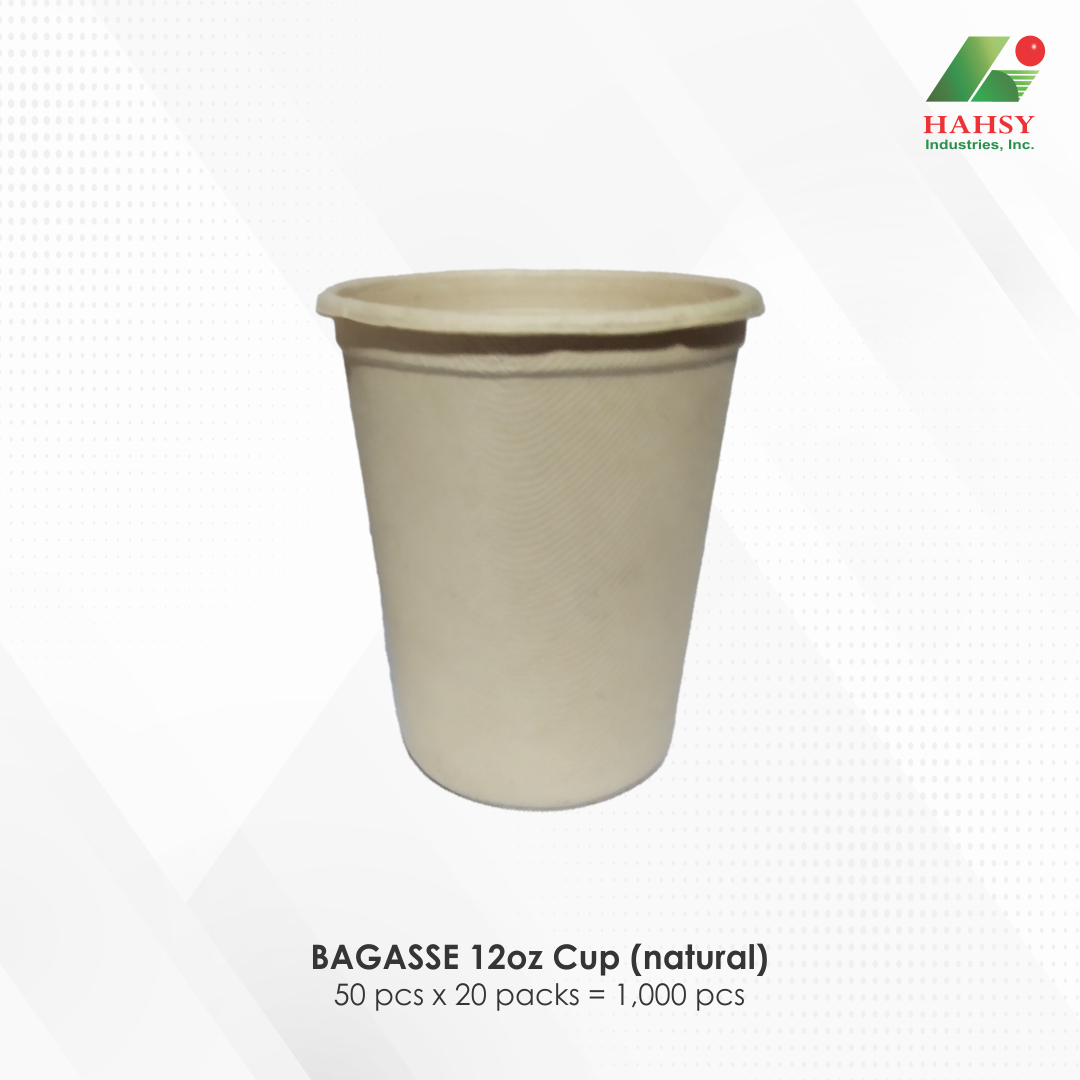 37 BAGASSE 12oz Cup (natural)