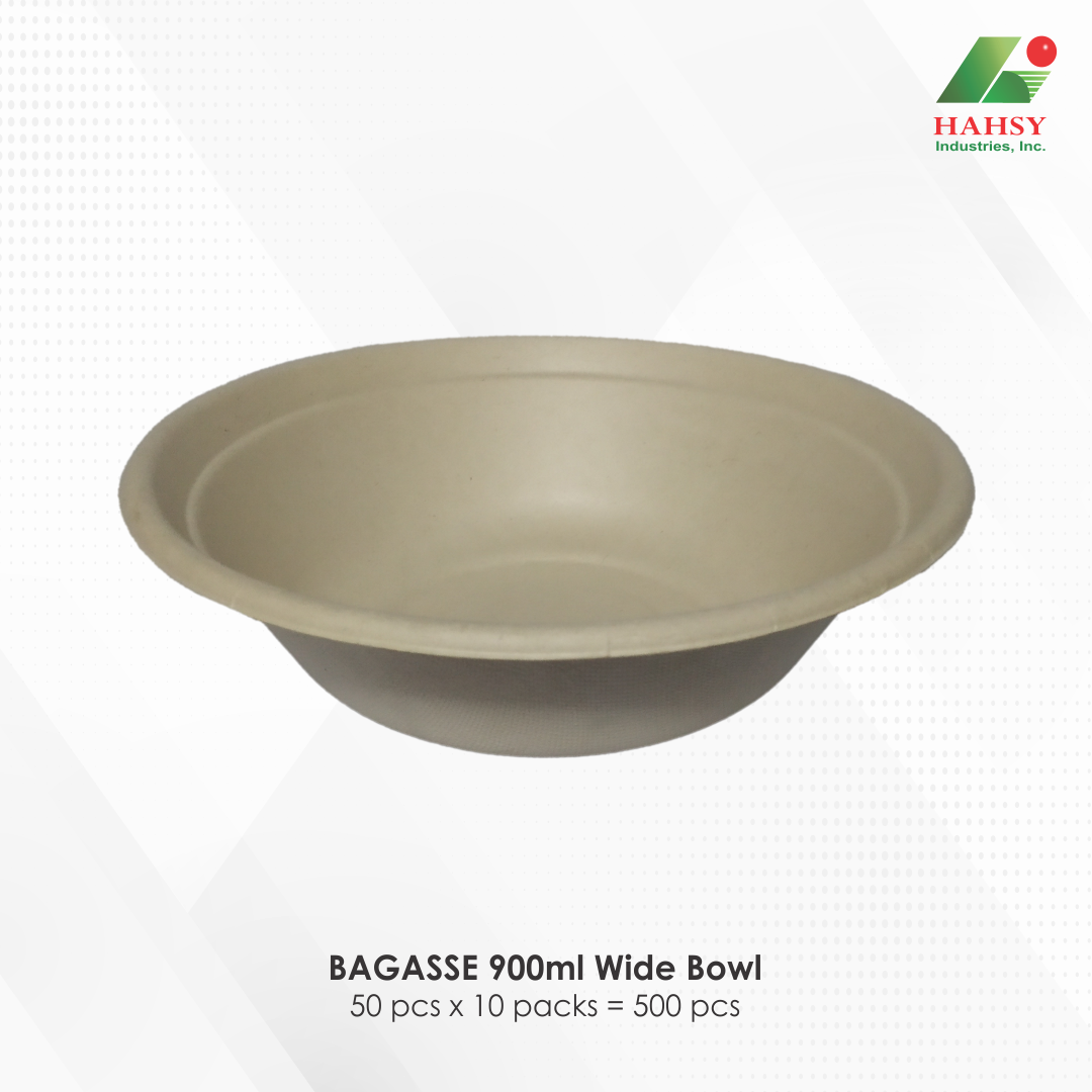 47 BAGASSE 900ml Wide Bowl