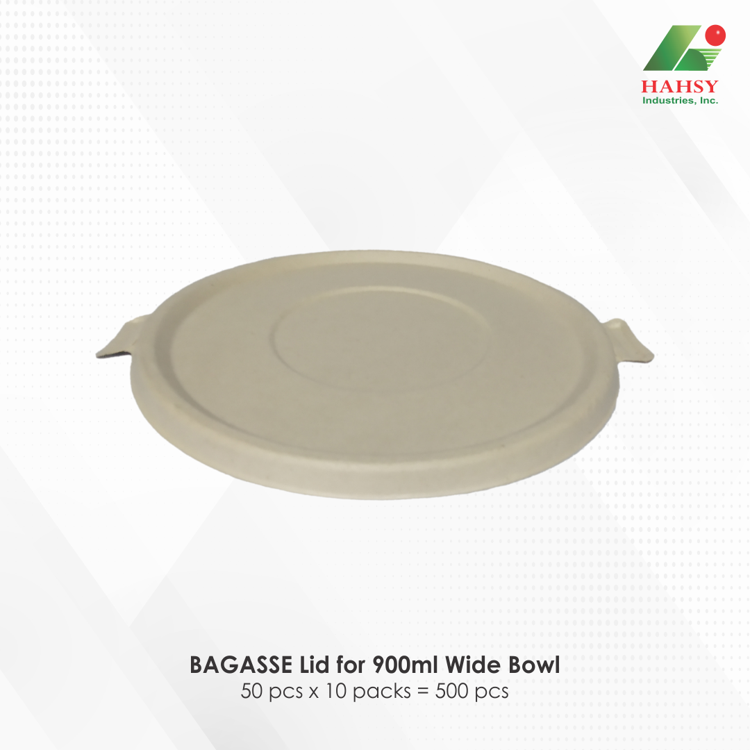 48 BAGASSE Lid for 900ml Wide Bowl
