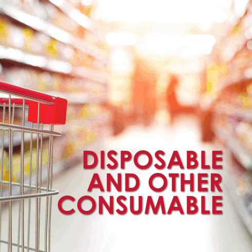 disposable and other consumable