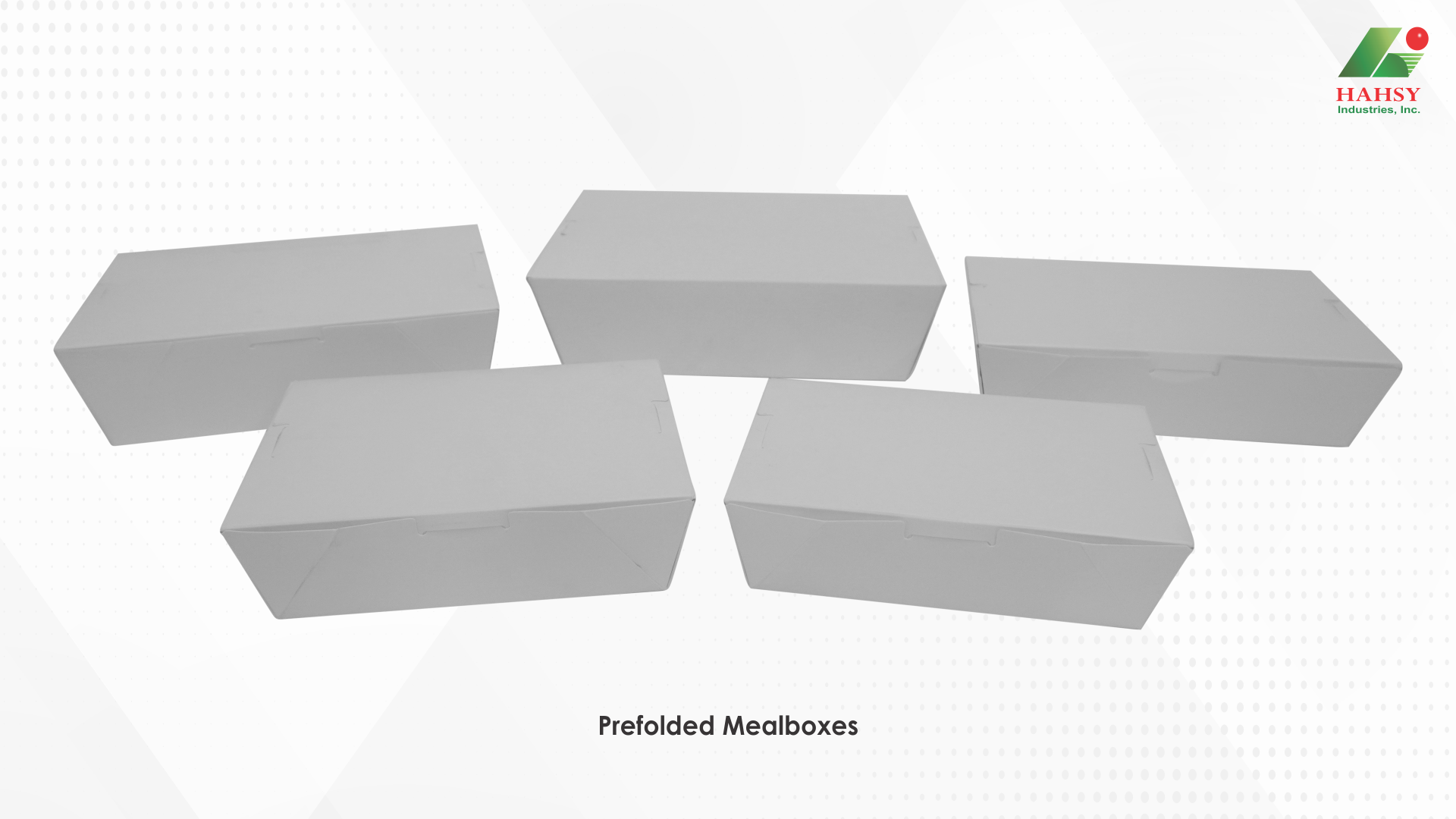 Prefolded Mealboxes