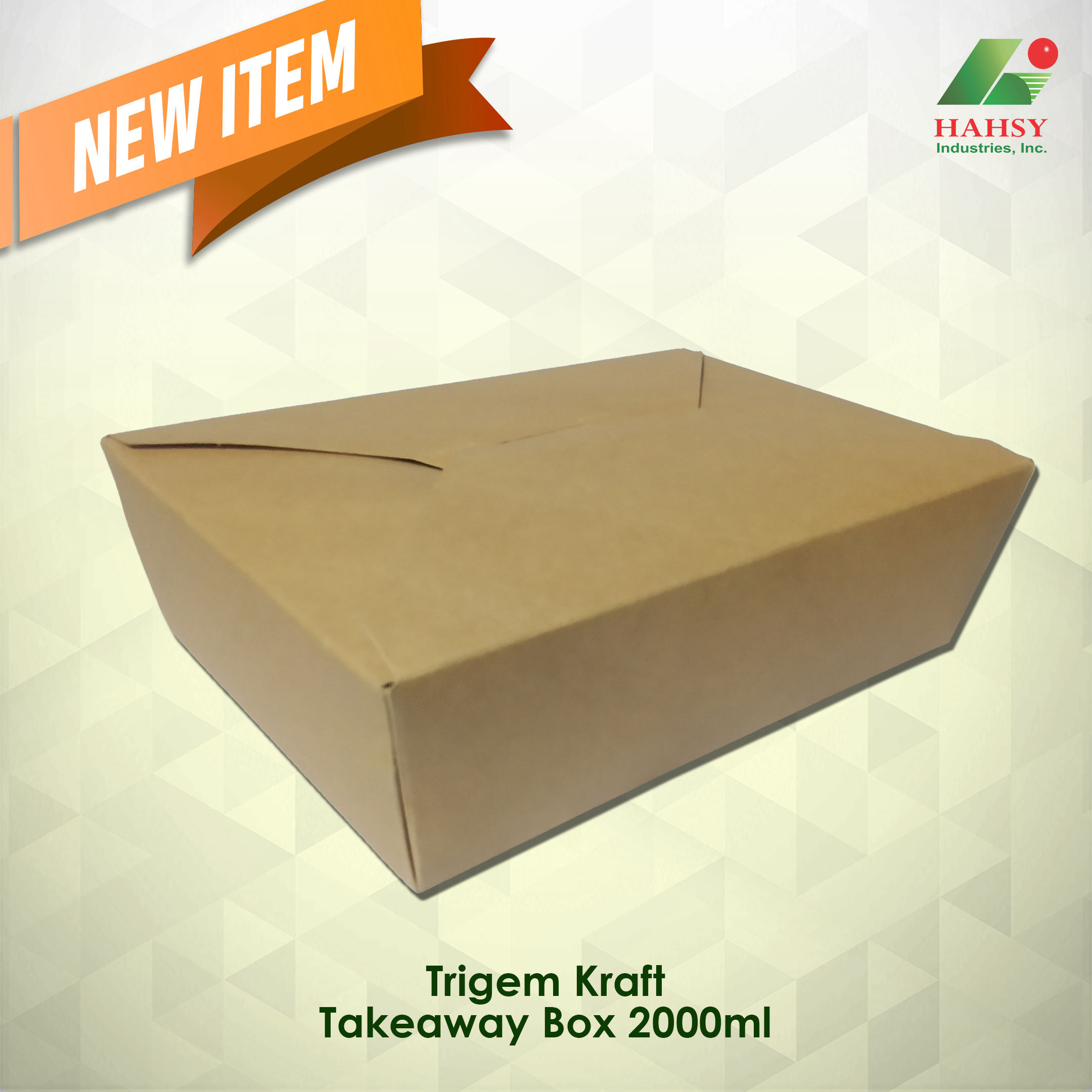 Trigem Kraft Takeaway Box 2000ml